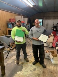Congratulations to the Graduates of our First-ever Sanitary Welding Class!