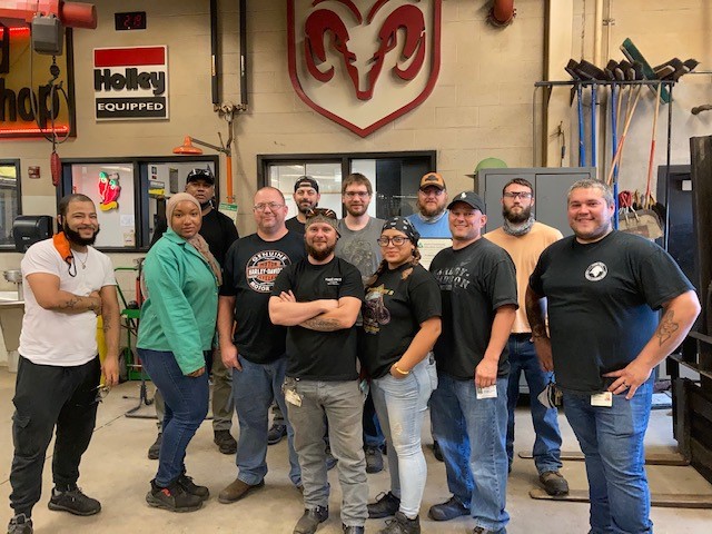 Another Successful Harley-Davidson Welding Training Course