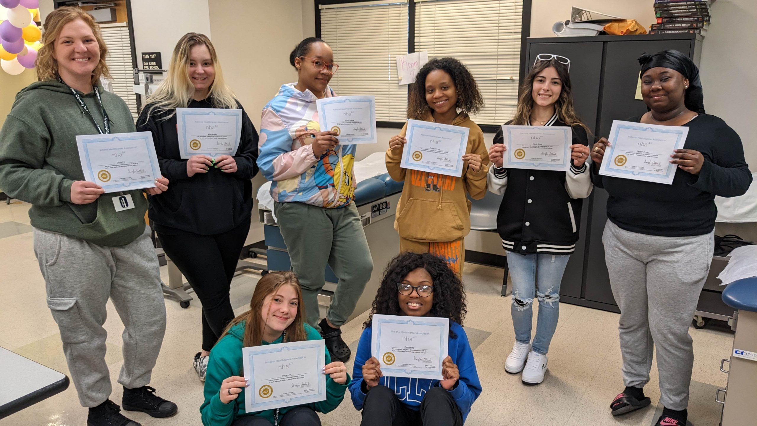 Congratulations to our Certified Medical Assistants!