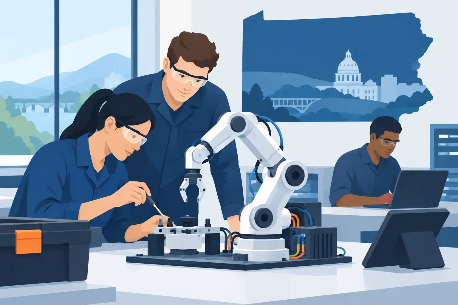 A Mechatronics Training Program in Pennsylvania