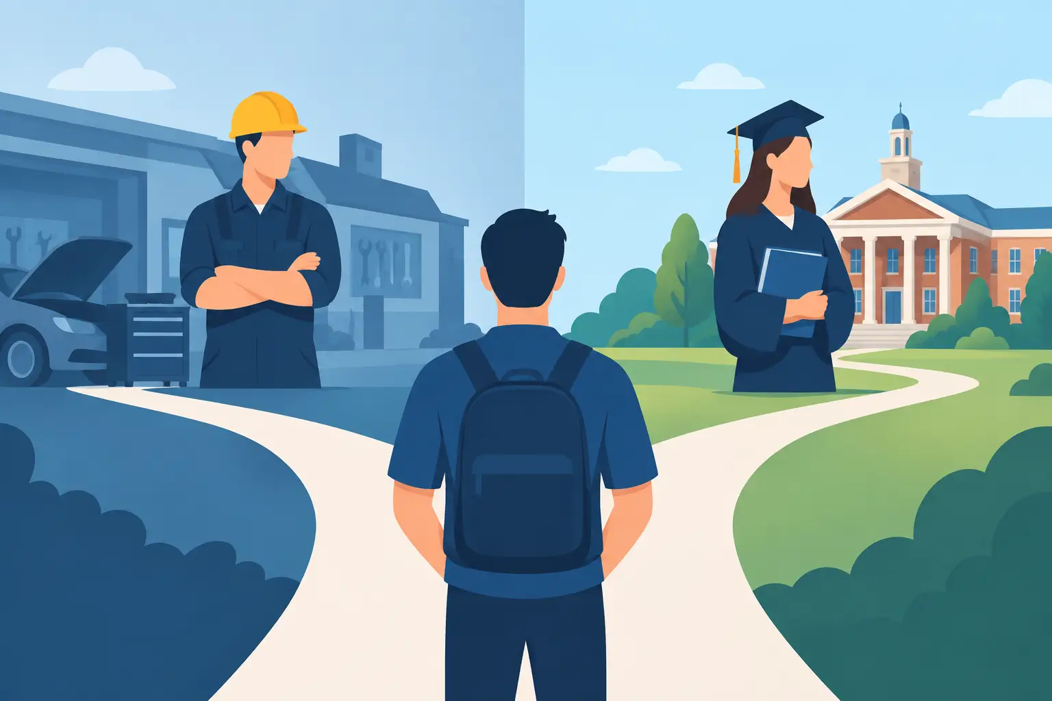 Trade School Versus College for Your Career